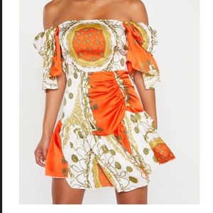 PRETTYLITTLETHING Silk Dress